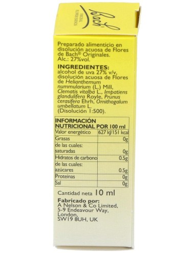 Rescue Remedy Gotas 10Ml. Flores Bach de Flores Bach Original