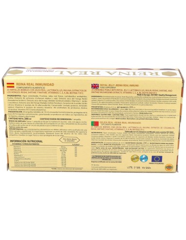 Reina Real Inmunidad 20Amp. de Robis