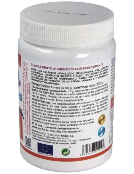 Super Colageno Hidrolizado 300Gr. de Robis