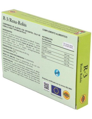 R-3 Diuretico 60Comp de Robis