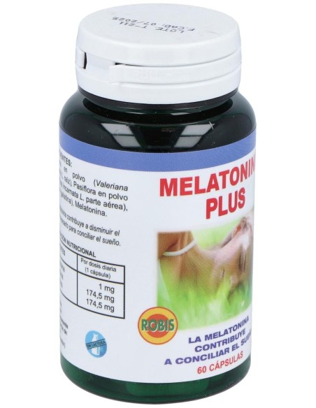 Melatonina Plus 60Caps. de Robis