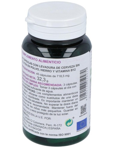 Levadura De Cerveza Forte Sin Gluten 45Cap. de Robis