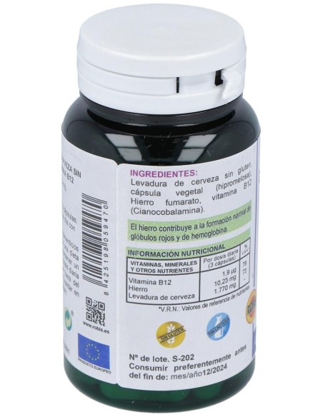 Levadura De Cerveza Forte Sin Gluten 45Cap. de Robis