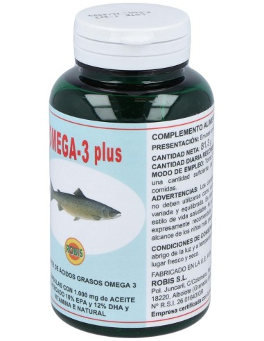 Omega 3 Plus 60Cap. de Robis