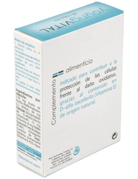 Young Vital 30Cap. de New Technology