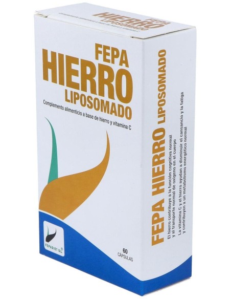 Fepa-Hierro Liposomado 30Mg. 60Cap. de Fepadiet