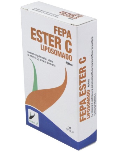 Fepa-Ester C 800Mg. Liposomado 20Cap. de Fepadiet