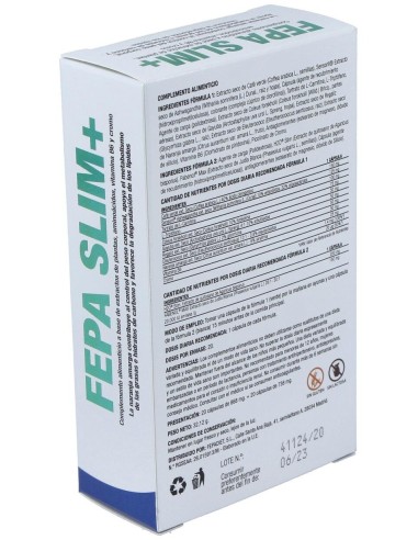 Fepa-Slim+ 20+20Cap. de Fepadiet
