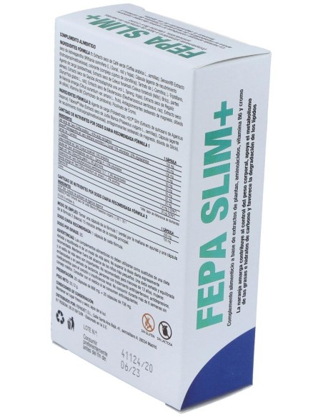 Fepa-Slim+ 20+20Cap. de Fepadiet