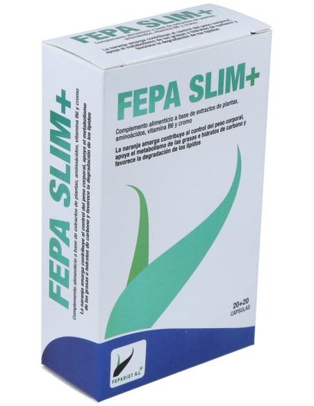 Fepa-Slim+ 20+20Cap. de Fepadiet