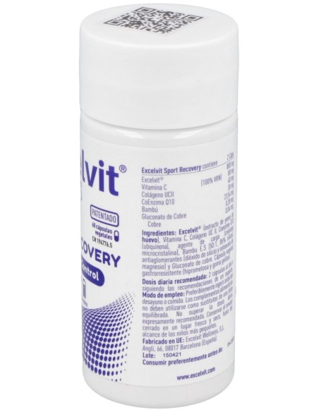 Excelvit Sport Recovery 60Cap. de Excelvit