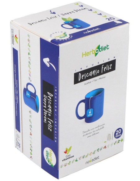 Herbodiet Inf. Descanso Feliz 20Filtros de Novadiet