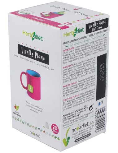 Herbodiet Inf. Vientre Plano 20Filtros de Novadiet