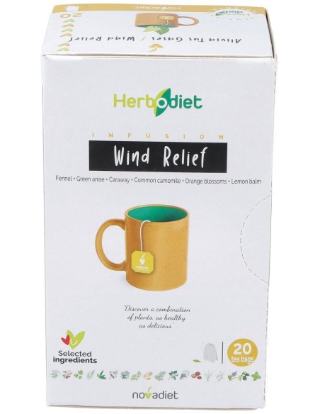 Herbodiet Inf. Alivia Tus Gases 20Filtros de Novadiet