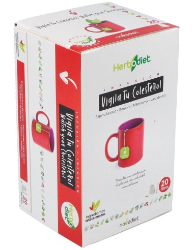 Herbodiet Inf. Vigila Tu Colesterol 20Filtros de Novadiet