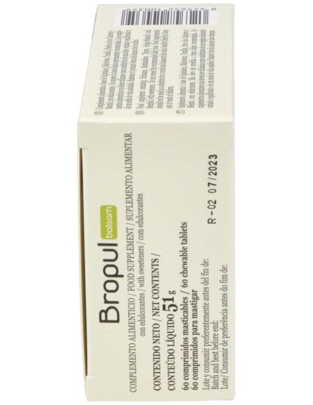 Bropul Balsam Envase de 60 comprimidos masticables. de Novadiet