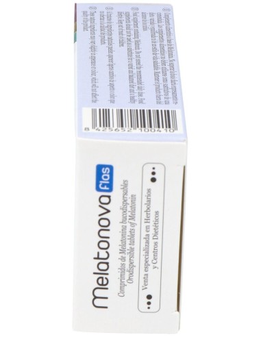 Melatonova Flas Envase de 30 comprimidos bucodispersables. de Novadiet