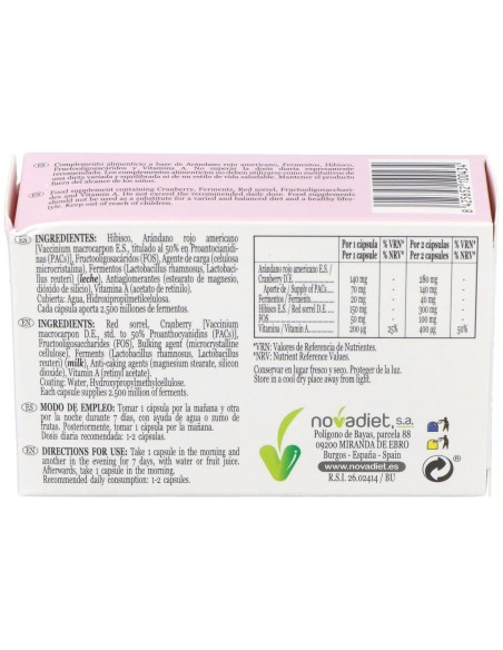 Candicis Envase de 30 cápsulas vegetales. de Novadiet