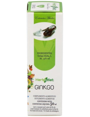 Extracto Ginkgo Biloba Envase de 50 ml. de Novadiet