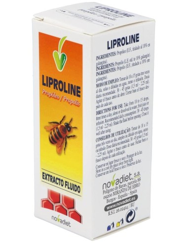 Liproline Extracto Propoleo 30Ml. de Novadiet