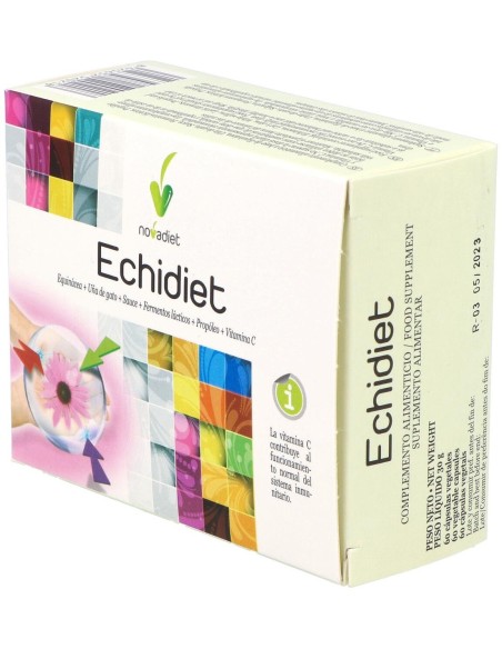 Echidiet Envase de 60 cápsulas vegetales. de Novadiet