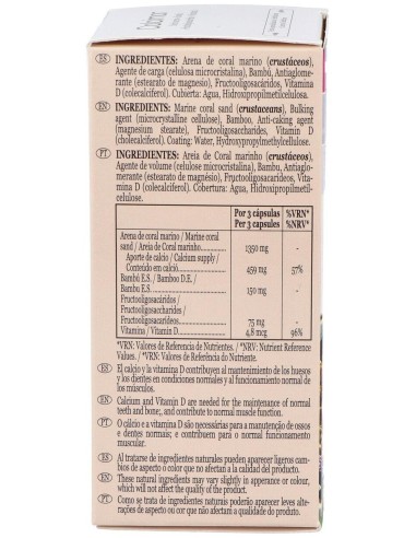 Calcimar Envase de 90 cápsulas vegetales. de Novadiet