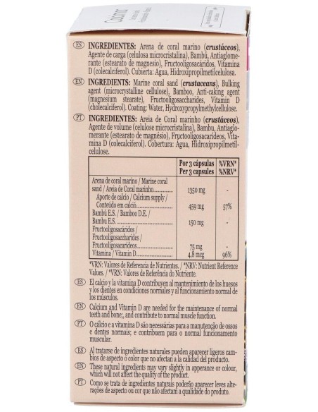 Calcimar Envase de 90 cápsulas vegetales. de Novadiet