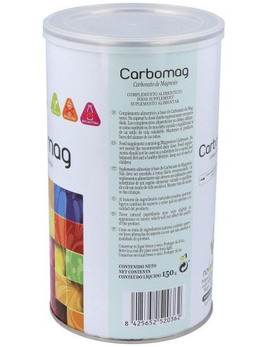 Carbomag Carbonato De Magnesio 150Gr. de Novadiet