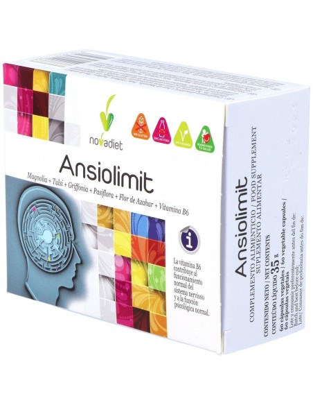Ansiolimit 60Cap. de Novadiet