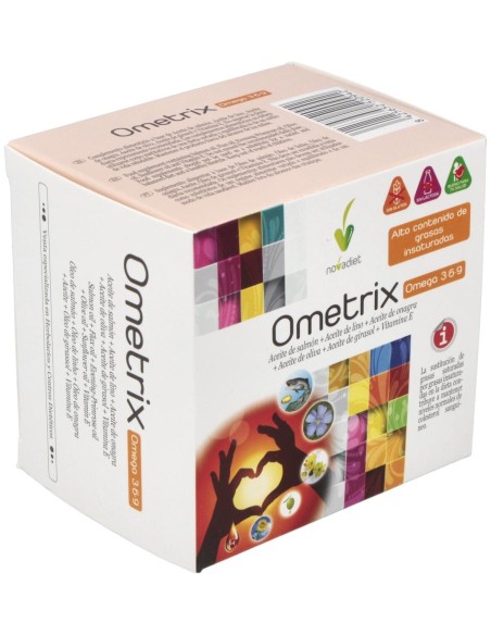 Ometrix Envase de 60 cápsulas blandas. de Novadiet