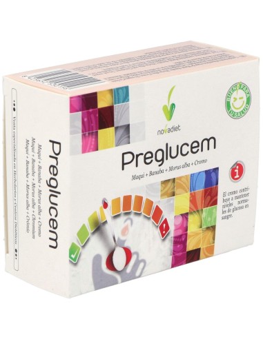 Preglucem Envase de 60 cápsulas vegetales. de Novadiet