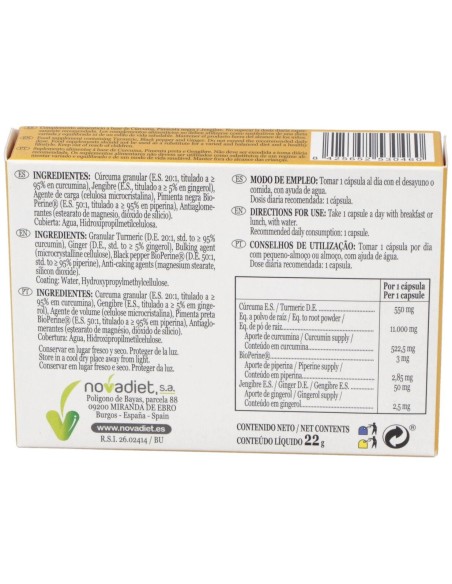 Curcurina 30Cap. de Novadiet