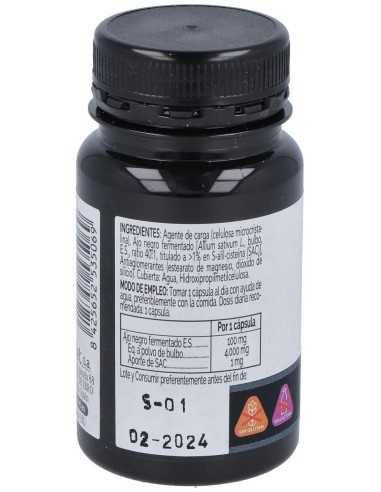 Ajo Negro 30Cap. Elementales de Novadiet