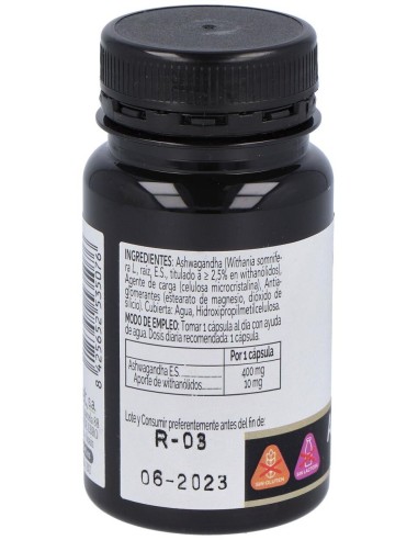 Ashwagandha Envase de 30 cápsulas vegetales. de Novadiet