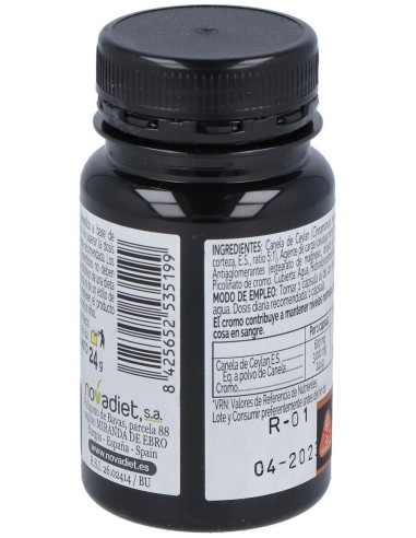 Canela De Ceylan 30Cap. Elementales de Novadiet