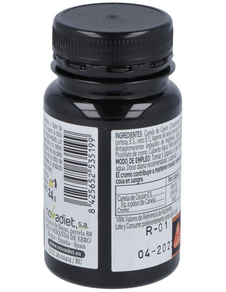 Canela De Ceylan 30Cap. Elementales de Novadiet