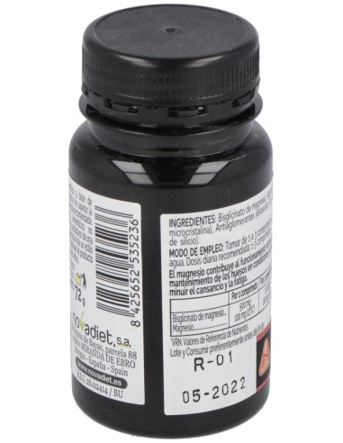 Magnesio Envase de 90 comprimidos. de Novadiet