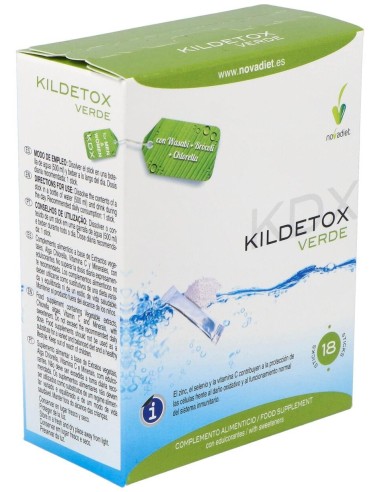 Kildetox Verde 18Sticks de Novadiet