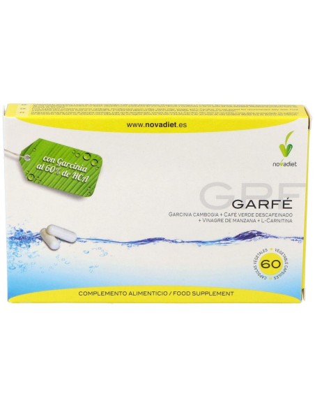 Garfe Envase de 60 cápsulas vegetales. de Novadiet