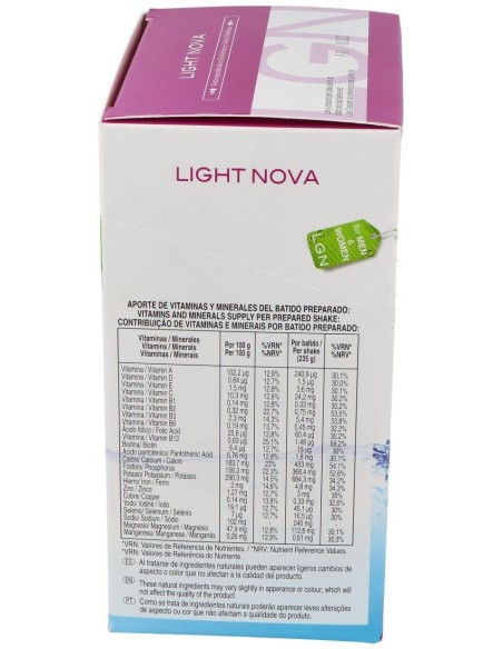 Light Nova Chocolate Envase de 6 sobres de 35 g. de Novadiet