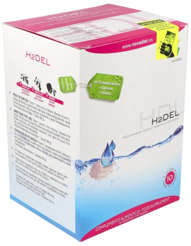 H2Del Envase de 10 sobres. de Novadiet