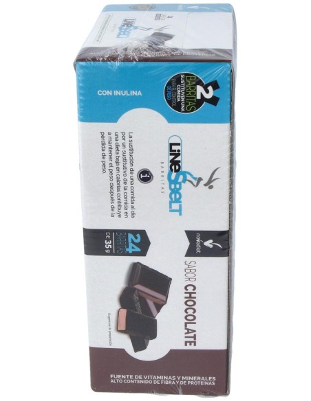 Line Sbelt Chocolate 35 g. cada una. de Novadiet