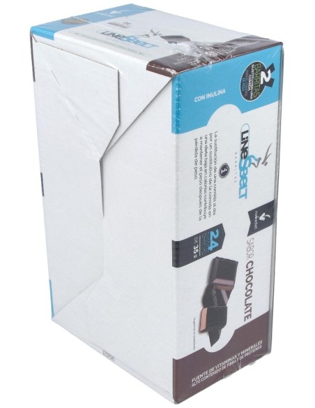 Line Sbelt Barrita Sustitutiva Chocolate Caja 24Ud de Novadiet