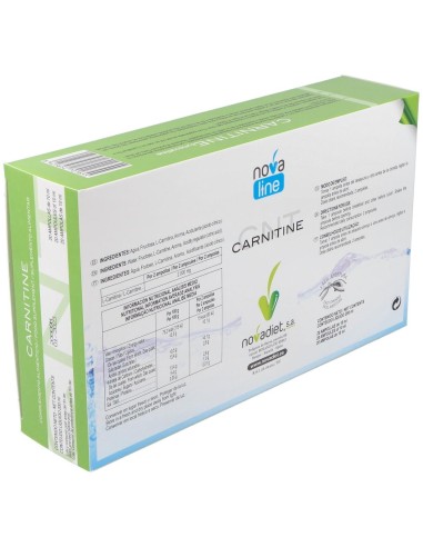 L-Carnitina 20Viales de Novadiet
