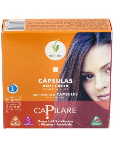 Capilare Anticaida Del Cabello 60Cap. de Novadiet