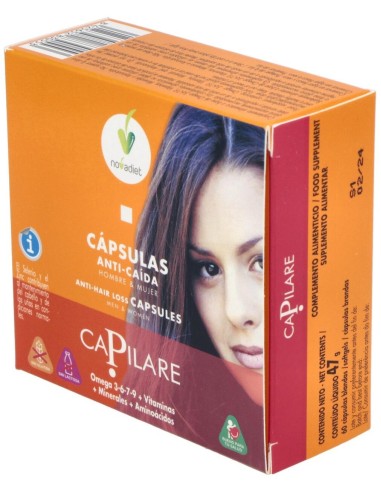 Capilare Anticaida Del Cabello 60Cap. de Novadiet