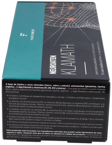 Fosfomen Neuroaten Klamath 20Viales de Herbora