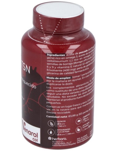 Venarol Omega 3-6-9 Tsn 60Perlas de Herbora