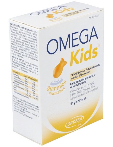 Omegakids 54Gummies de Ordesa Complementos
