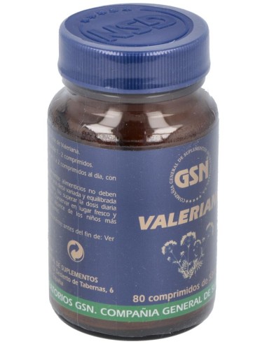 Valeriana 80Comp. de Gsn